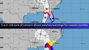 New 'cone of concern' shows widespread impacts expected from Tropical Storm Helene