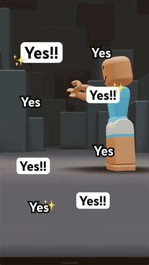 YES!! ✨😂#funny #dance #dancevideo #robloxedit #roblox