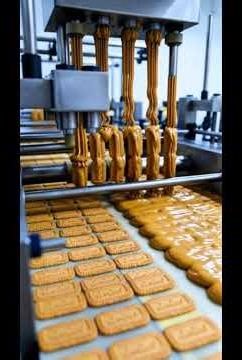 How Biscuits Are Made in a Factory | Biscuit Manufacturing Process Step by Step