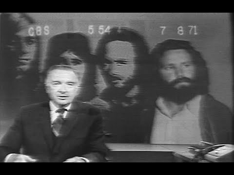 Jim Morrison - Television Death Announcements - 1971
