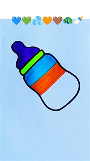 💙💚💦🧡🤎🦚🍼satisfying creative painting#painting#coloring#viral#shorts#art#shortvideo#india#asrm#colors