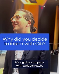 Hear from one of our Summer Analysts, Paul, on why Citi was a top choice! #LifeAtCiti #Internships | Citi Careers