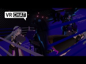 Magic vs tech boxing🔮 VRchat BOXING