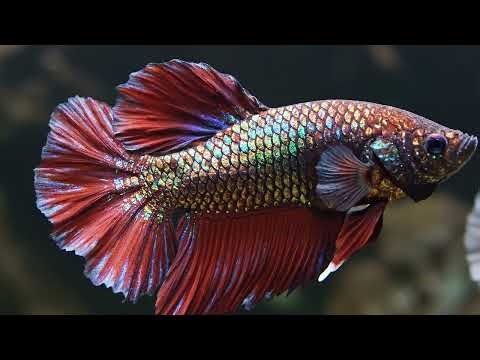 🦐 He's riding the Moss Ball! 🤣 Betta vs Shrimp Hitchhiker