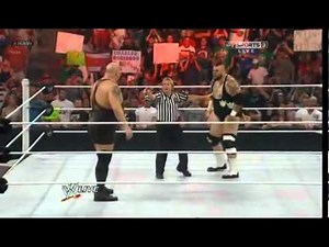 WWE Raw 6 25 12 Big Show Vs Brodus Clay