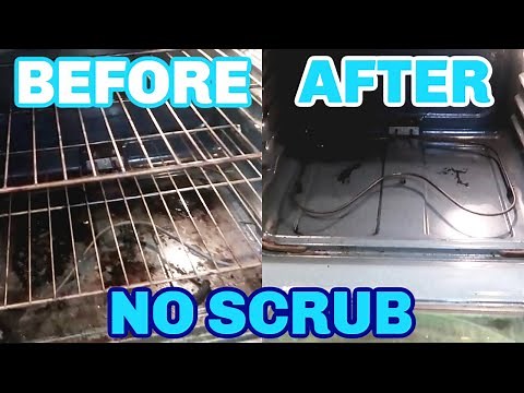 NO SCRUB OVEN CLEAN | HOW TO DEEP CLEAN YOUR OVEN | VINEGAR AND BAKING SODA (NO SCRUB METHOD)