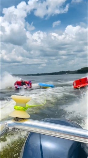 1.7K views | Tubing. Only 1 survives!  #fyp #foryou #foryoupage #viral #fypシ゚viral #florida #2024 #fun #crazy #tubing #fail #waves #boat #lake #lakelife #fails #Summer | Rollindirtysally | Facebook