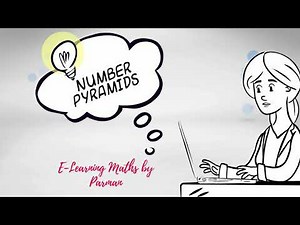 How to solve NUMBER PYRAMIDS