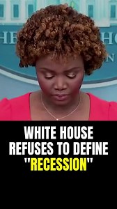 4.6K views · 65 reactions | The White House would not define "recession" when asked. | Washington Examiner | Facebook