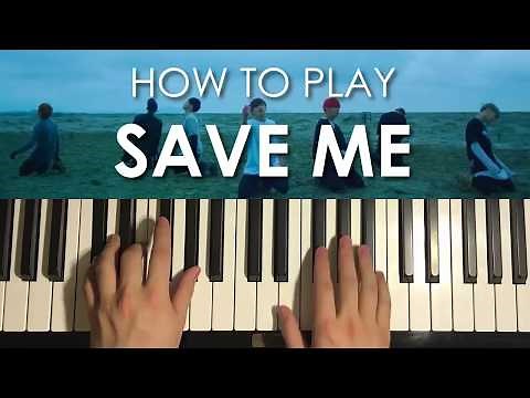 How To Play - BTS (방탄소년단) - Save ME (PIANO TUTORIAL LESSON)