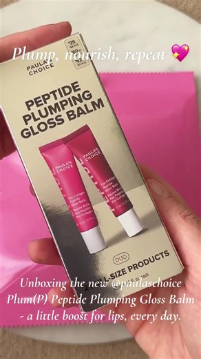 #LTKFind Plump, nourish, repeat 💖 Unboxing the new @paulaschoice Plum(P) Peptide Plumping Gloss Balm — a little boost for lips, every day. #GiftedbyPaulasChoice #PaulasChoice Follow my LTK @kate_romanoff on the @shop.LTK app to view this post and get my exclusive app-only content! #liketkit #LTKBeauty @Paula’s Choice @shop.ltk https://liketk.it/5wKiL