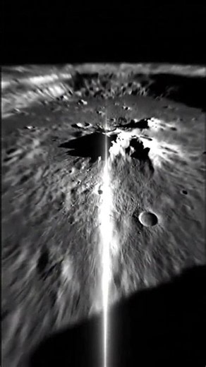 Exploring Tycho Crater on the Moon. You can see these rays from Earth with just binoculars! #moon #a