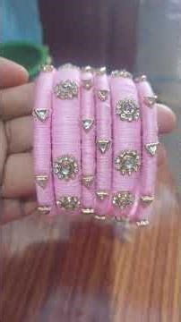 handmade thread bangles rs 16 o