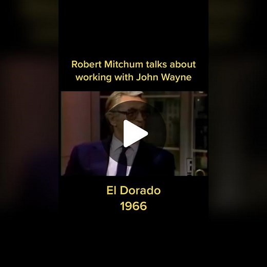 Robert Mitchum and John Wayne in El Dorado (1966)