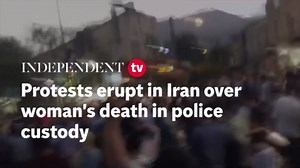 Protests erupt in Iran over woman's death in police custody