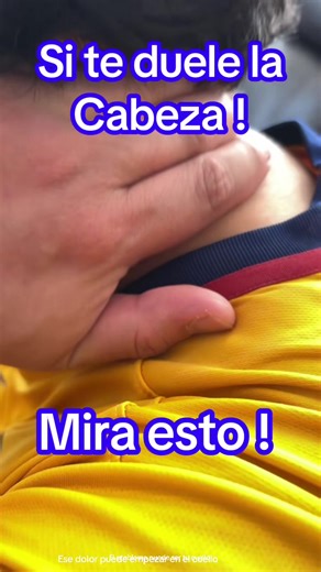 Dolor de cuello, dolor cervical y dolor de cabeza por tensión. Son más comunes de lo que parecen. Muchas personas sienten rigidez en el cuello, presion en la cabeza o molestias diarias por pasar muchas horas frente al celular. La computadora o trabajas o trabajando sentados. La mala postura, el estrés acumulado y la tensión muscular cervical puede provocar dolor constante que no siempre se soluciona con pastillas. Relaja el cuello en casa. Puede ayudar a reducir la rigidez cervical y aliviar la 