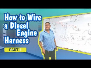 How to wire a Diesel Engine Harness | Part 2