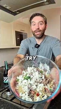 Would you give this Pulld Lamb Pasta Salad a go? Find out how I got on 🥗⤴️ #pasta #salad #lunch