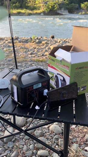 Katuwang mo sa pagtitipid bossing! Solar portable generator!❤️😍 #solarportablegenerator #fypシ #withsolarpanel #fypシ #campingequipment