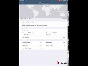 SAP S/4HANA Demo Teil 1: Instandhaltungsplanung mit dem Asset Manager
