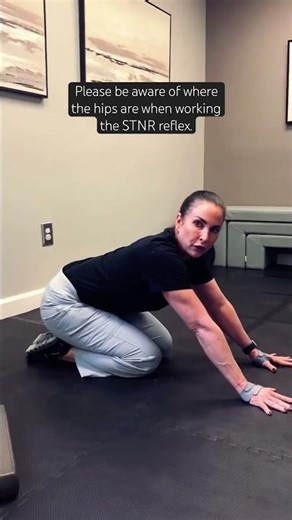 Integration of the STNR reflex!#primitivereflexes #reflexes #crawling