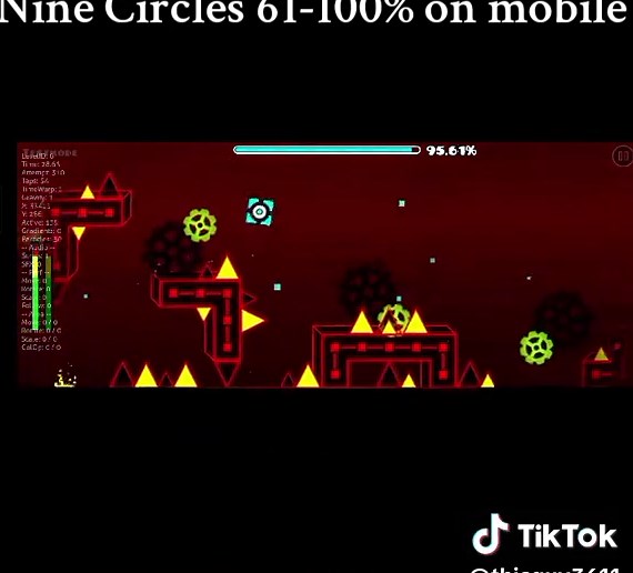 Complete Nine Circles Levels 61-100% on Mobile