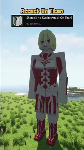 Minecraft Best Anime Mods ! #minecraft #shorts