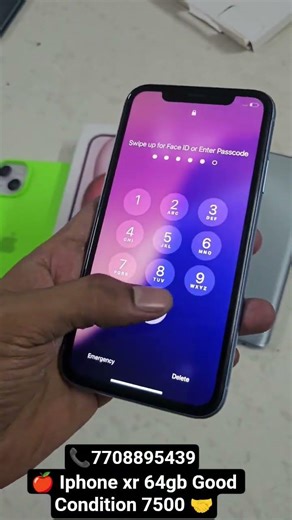 🍎 Iphone xr 64gb Good Condition 7500 🤝