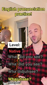 Ask "What did you...?" questions in English with PERFECT English pronunciation! Use connected speech and repeat with me until you sound like a native level speaker! #pronunciationtips #englishspeaking #britishaccent #cockneyaccent | Learn English with Papa Teach Me