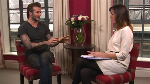 David Beckham - watch the full interview