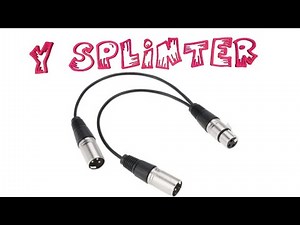 ASSEMBLING XLR CONNECTOR (SPLITTER), 2 MALE AND 1FEMALE COMES