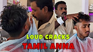 41K views · 254 reactions | Relaxing Head Massage by Tamil Anna | Loud Neck Cracking | Forehead Tapping | Hair Scratching ASMR #relax #massage #sleep #asmrrelax #asmrvideo #neckcracking #sleep | The Barber Club | Facebook
