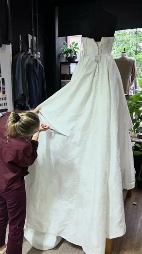 Wedding dress alterations