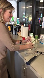 Maria Genero-WGRZ is working to open a coconut in the newsroom! #behindthescenes | WGRZ - Channel 2, Buffalo
