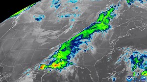 37 reactions | NOAA's GOES East satellite is monitoring an active weather pattern across the country in this infrared imagery this morning. Back-to-back cold fronts will bring chances for heavy rain in parts of South Texas, and much cooler weather to the Plains. Latest: www.weather.gov | NOAA Satellite and Information Service | Facebook