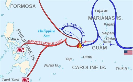 【Type1939纪录片系列】马里亚纳海战（彩色纪录片）