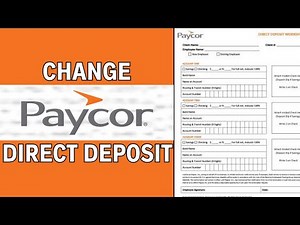 How To Change Direct Deposit On Paycor? (2024 GUIDE)