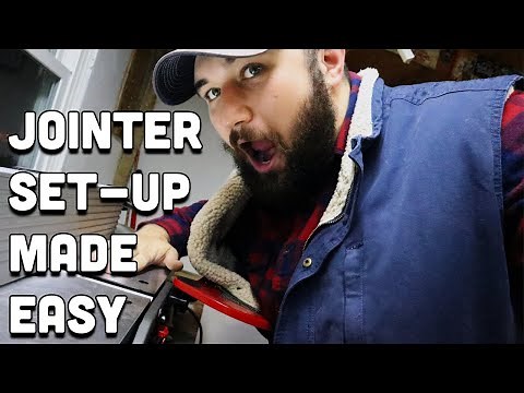 Porter Cable -- Jointer Set-Up Made Easy