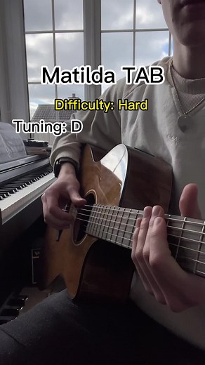 Matilda Guitar Tutorial and Chords