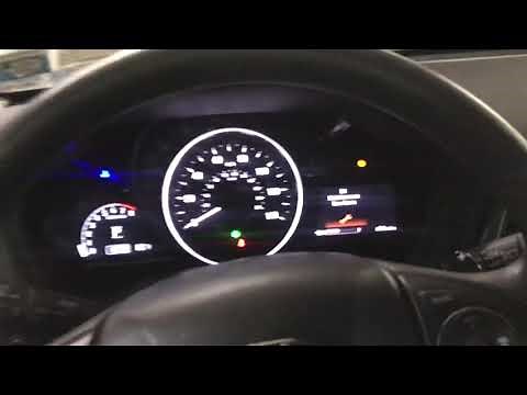 Honda HR-V oil service light reset 2019 2020