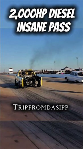 Crazy horse came off the Trailer Flying!!!! #diesel #truck #shorts