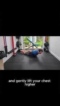 Prone Swimmer Tutorial for Back Strength and Shoulder Mobility #strengthtraining #mobility