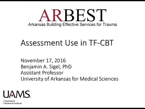Assessment Use in Trauma Focused Cognitive Behavioral Therapy