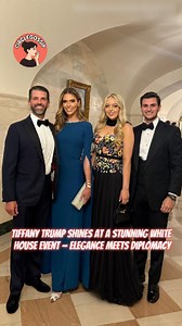 Tiffany Trump Shines Bright at the White House Event #TiffanyTrump #WhiteHouseEvent #CelebrityStyle | Circlegossip