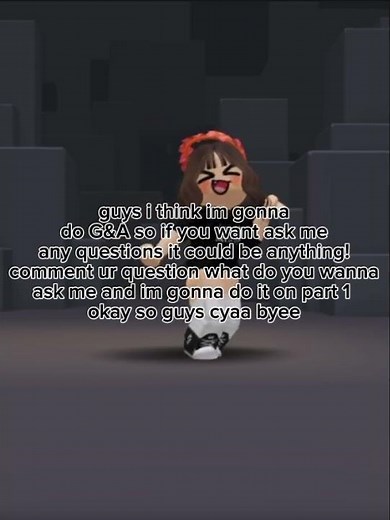 ask me some questions it could be anything! and i will answer 😝😝 #questions #roblox