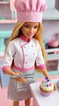 Barbie's Culinary Challenge: Cupcake Class #dreamhousestories #barbie #christmasdreams