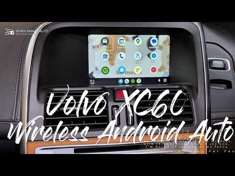 Volvo XC60 12-16 Retrofitted Wireless Android Auto Interface