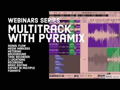 Multichannel recording and basic editing in Pyramix / ENGLISH