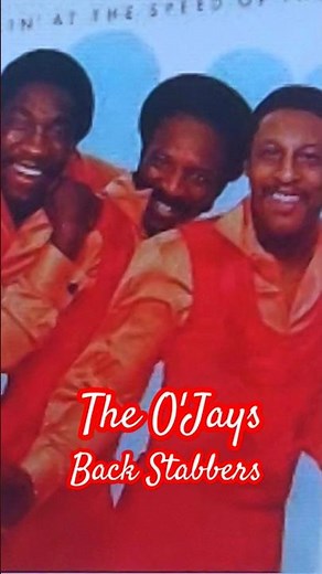 The O'Jays "Back Stabbers" #the O'Jays, #The O'Jays songs