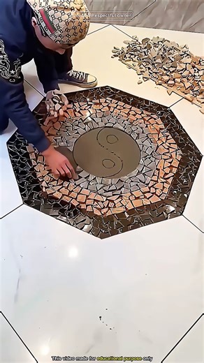 “He Turned a Broken Tile Into a Masterpiece”